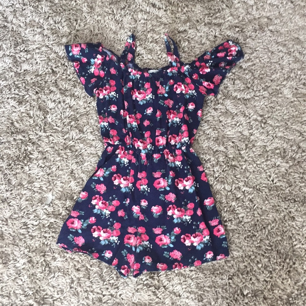 Cute flower kids romper❤️